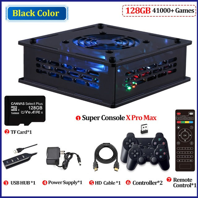 Retro video game console +70,000 preloaded games