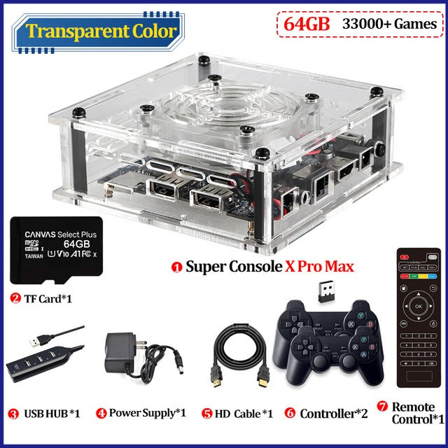 Retro video game console +70,000 preloaded games